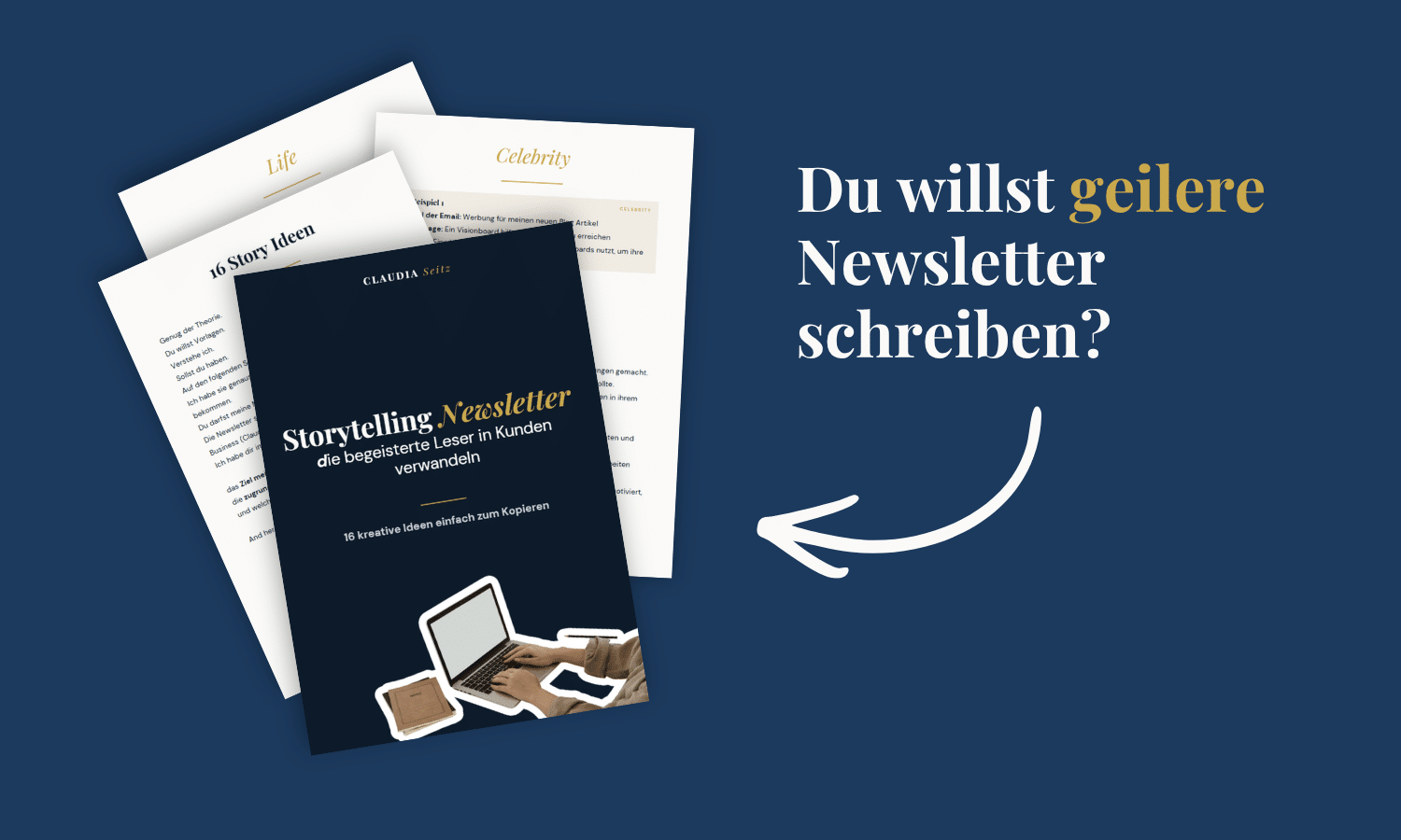 Freebie Storytelling Newsletter von Claudia Seitz