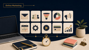 Beitragsbild zum Artikel über hilfreiche Tools für das Online Business